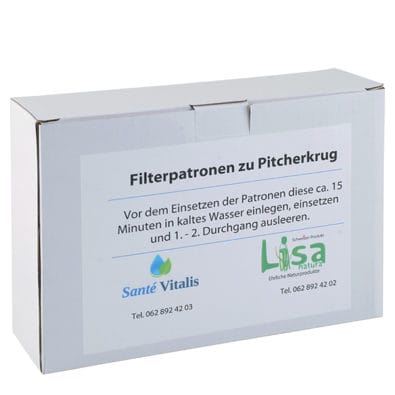 Filterpatronen zu Wasserfilter "Pitcherkrug"